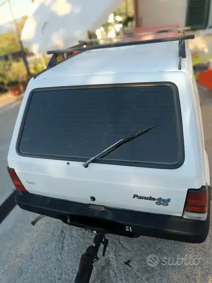 Usata Fiat Panda 4x4 50 CV (36 kW) 1988 Bianco Utilitaria