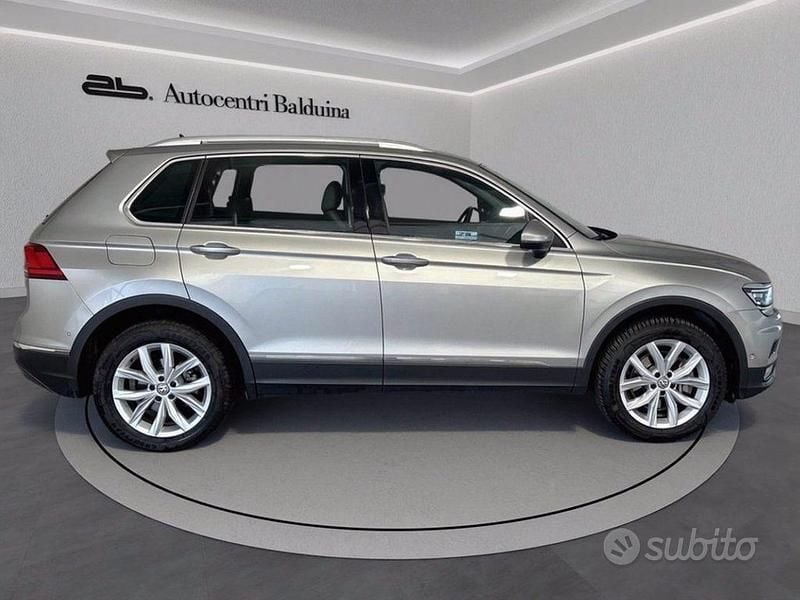 Usata VW Tiguan Executive 190 CV (139 kW) 2016 Grigio tunksten SUV