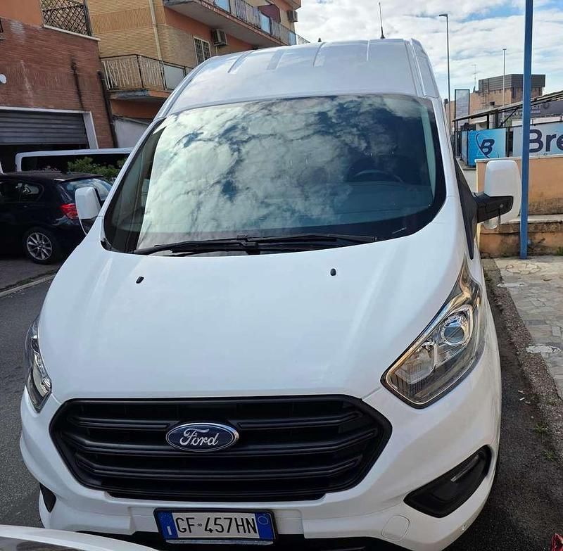 Bianco frozen Usata 2021 Ford Transit Custom Trend Furgone | 12.900 € (Super prezzo) - Immagine 1/4