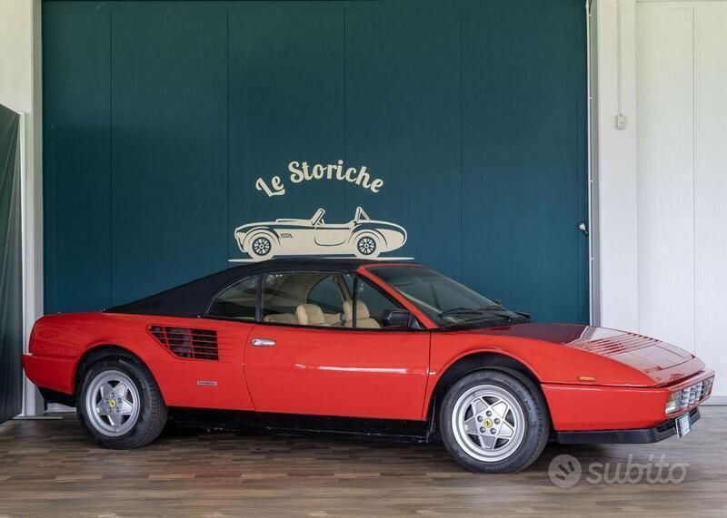 Rosso Usata 1987 Ferrari Mondial Cabrio | 66.900 € - Immagine 1/4