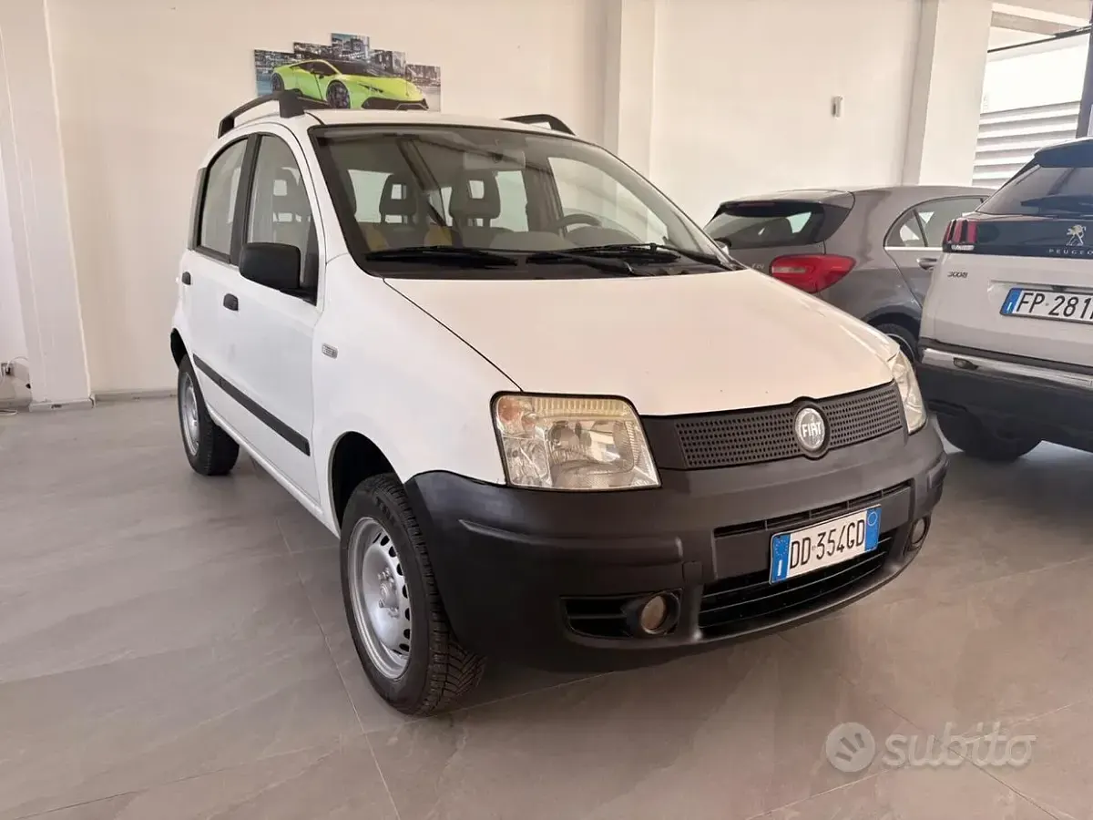 Usata Fiat Panda 4x4 60 CV (44 kW) 2006 Bianco Utilitaria