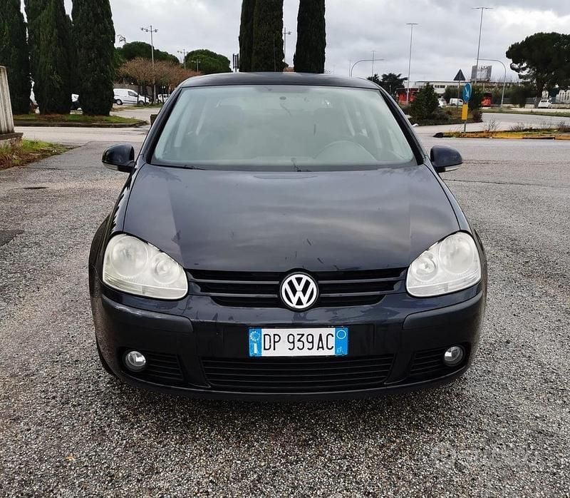 Usata VW Golf VI 2008 Nero Utilitaria