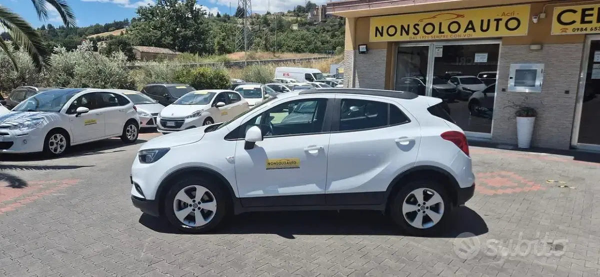 Usata Opel Mokka X 110 CV (80 kW) 2019 Bianco SUV