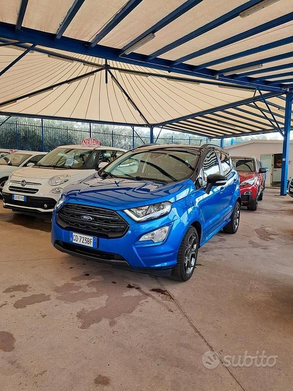Usata Ford Ecosport ST-Line 95 CV (69 kW) 2020 Blu SUV