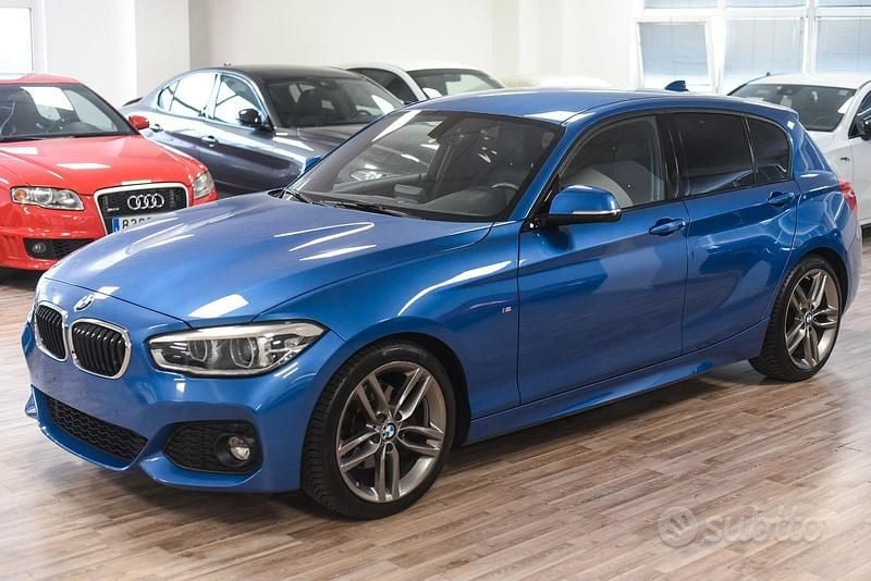 Usata BMW 125 M Sport 224 CV (164 kW) 2018 Blu/azzurro Utilitaria