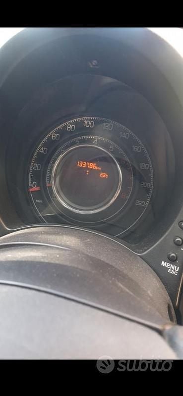 Usata Fiat 500 85 CV (62 kW) 2011 Blu Utilitaria