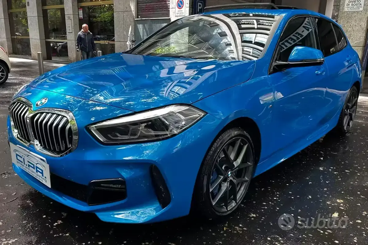 Usata BMW 120 M Sport 178 CV (130 kW) 2022 Blu Utilitaria