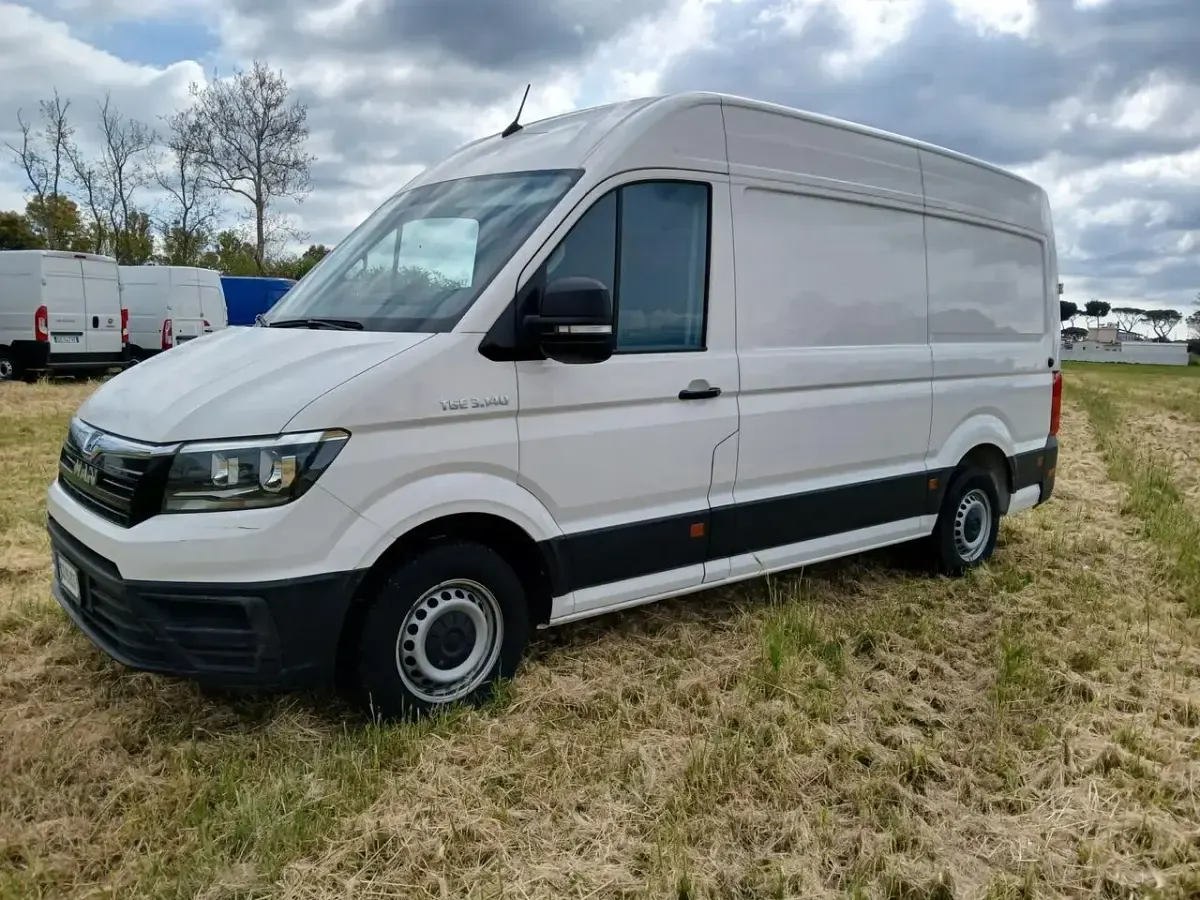 Usata MAN TGE 140 CV (102 kW) 2021 Bianco Furgone