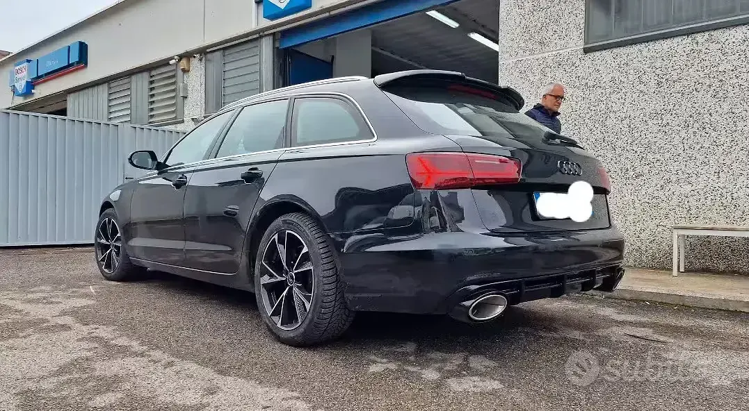Usata Audi A6 177 CV (130 kW) 2014 Nero Station wagon