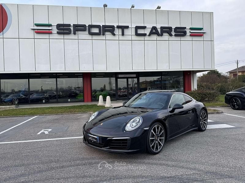 Nero Usata 2017 Porsche 911 Carrera 4 Sport Coupé | 93.000 € (Buon prezzo) - Immagine 1/4