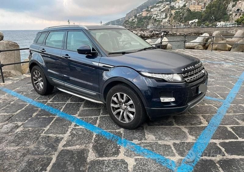 Usata Land Rover Range Rover evoque Prestige 190 CV (139 kW) 2014 Blu Station wagon