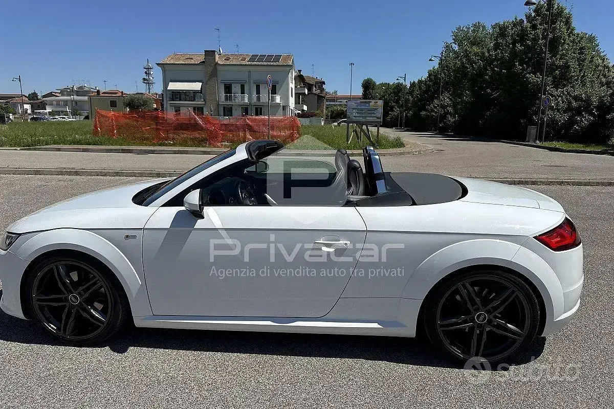 Usata Audi TT Roadster S-Line 230 CV (169 kW) 2016 Bianco Cabrio
