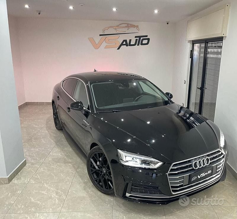 Usata Audi A5 Business 190 CV (139 kW) 2018 Nero Coupé
