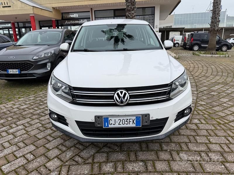 Usata VW Tiguan Trendline 110 CV (80 kW) 2013 Bianco SUV