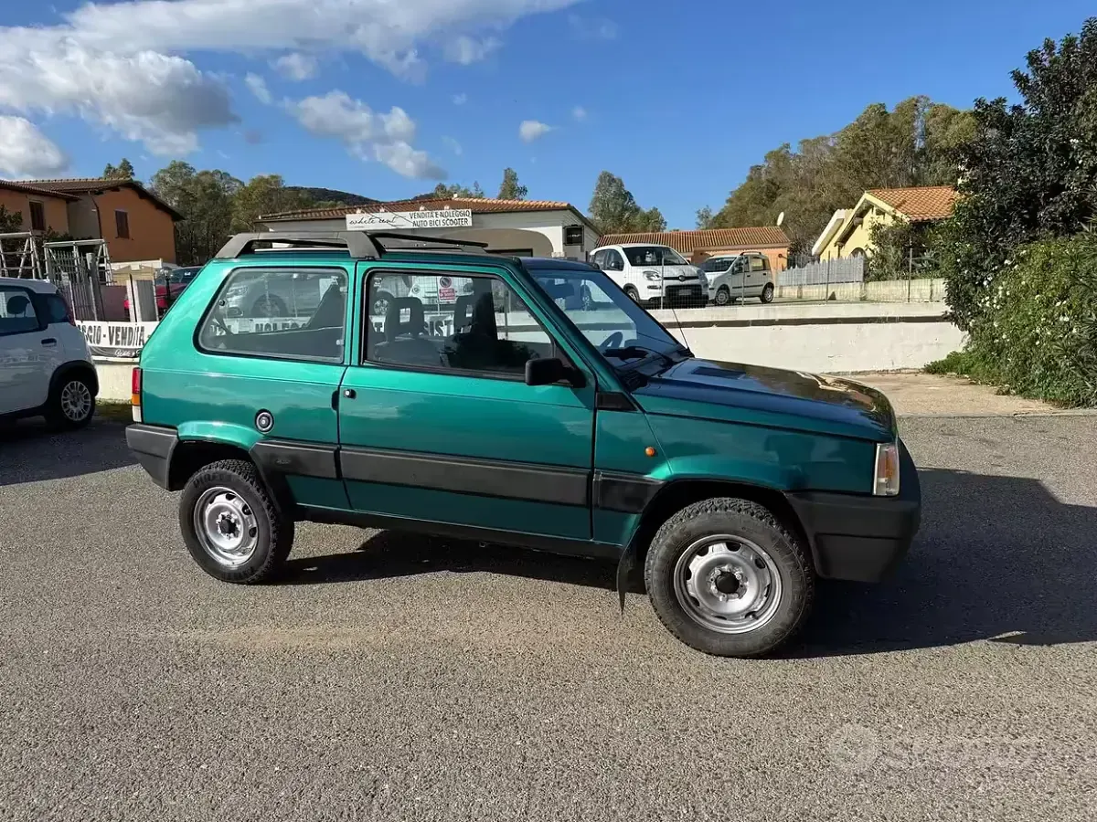 Usata Fiat Panda 4x4 50 CV (36 kW) 1992 Verde Utilitaria