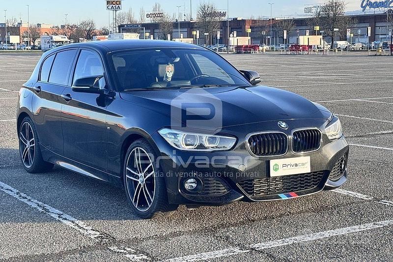 Usata BMW 118 Sport Line 150 CV (110 kW) 2019 Nero Utilitaria