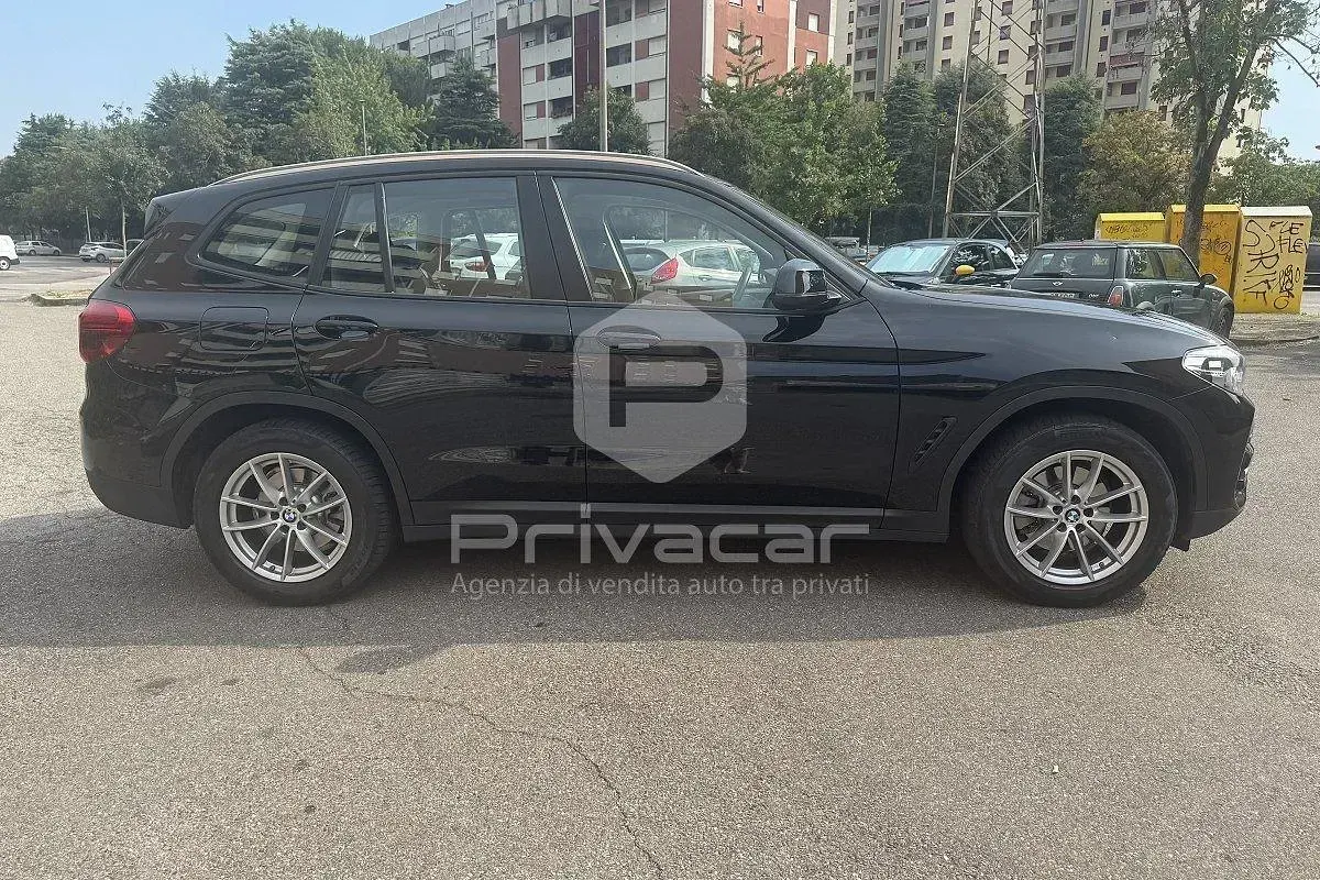 Usata BMW X3 Advantage 190 CV (139 kW) 2021 Nero SUV