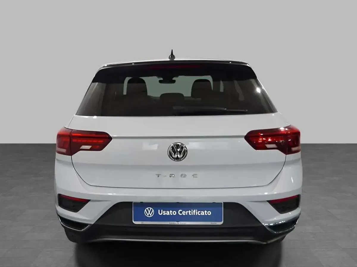 Usata VW T-Roc Advance 150 CV (110 kW) 2020 Bianco SUV