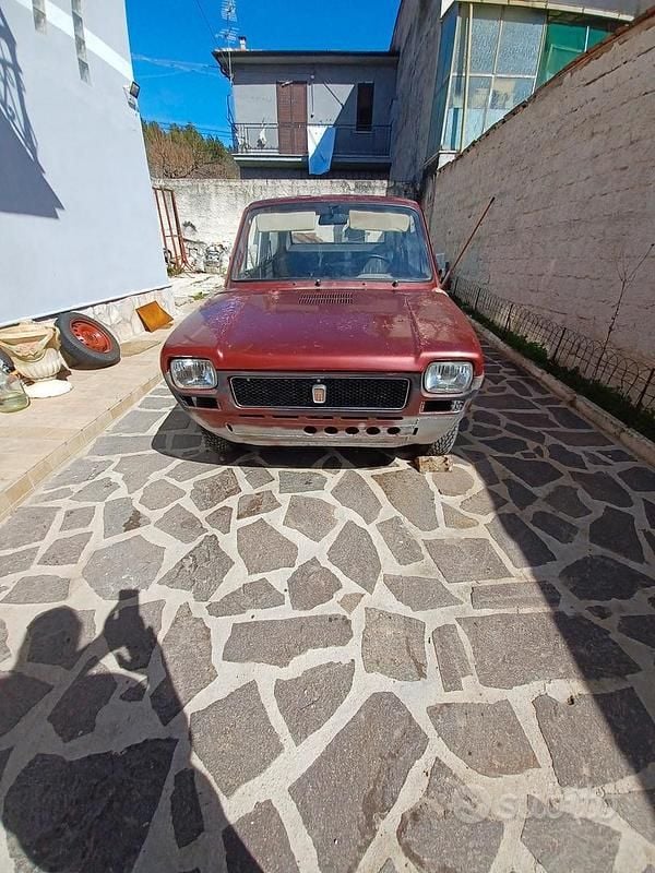Usata Fiat 127 1970 Rosso