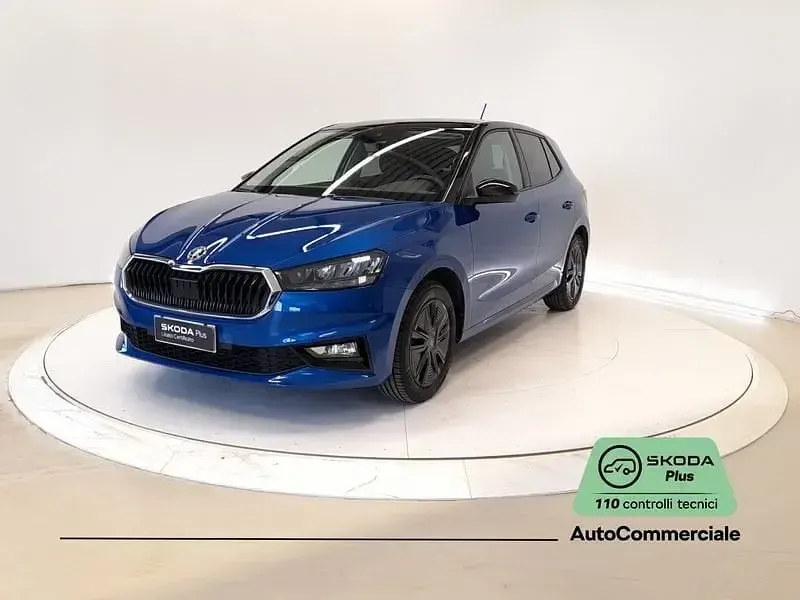 Usata Skoda Fabia 95 CV (69 kW) 2025 Blu Utilitaria