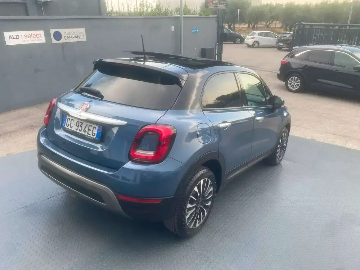 Usata Fiat 500 Cross 120 CV (88 kW) 2020 Blu/azzurro Station wagon