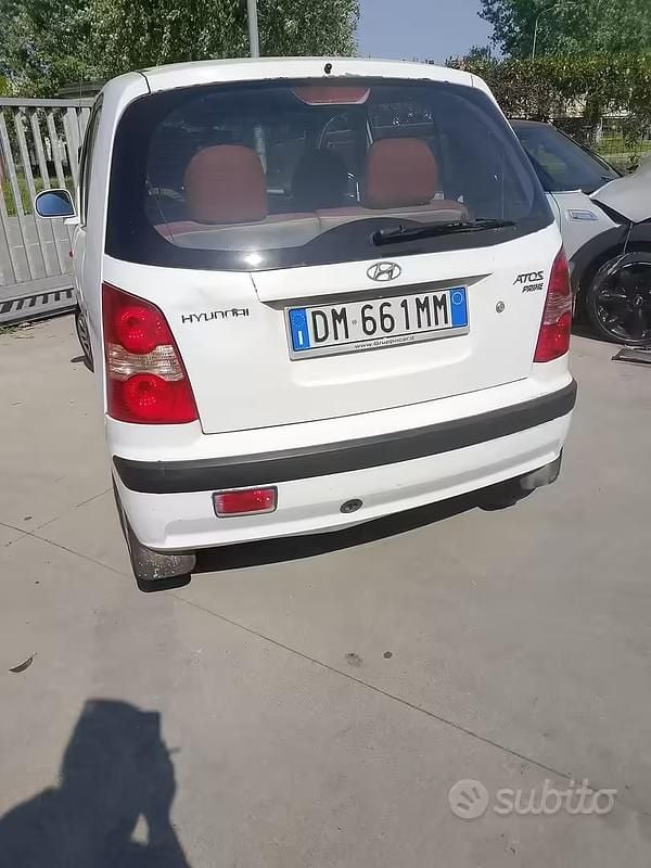 Usata Hyundai Atos Prime 59 CV (43 kW) 2008 Bianco Utilitaria