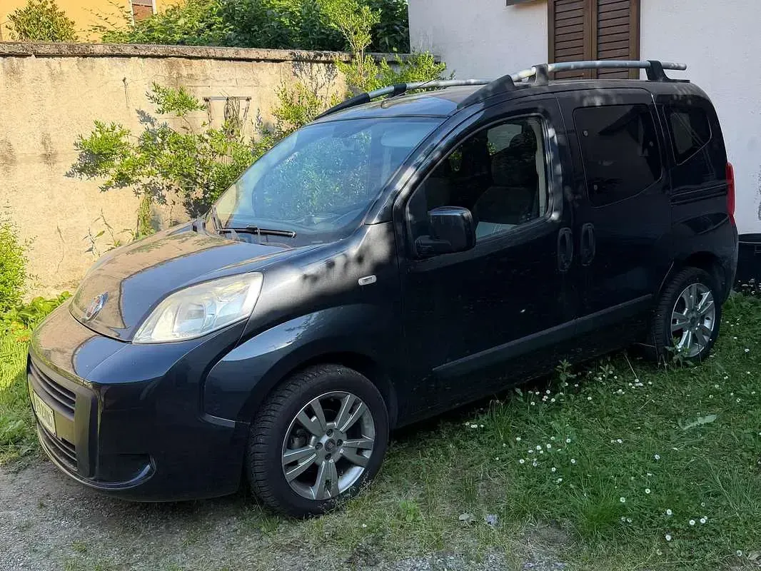 Usata Fiat Qubo Active 75 CV (55 kW) 2014 Nero Monovolume