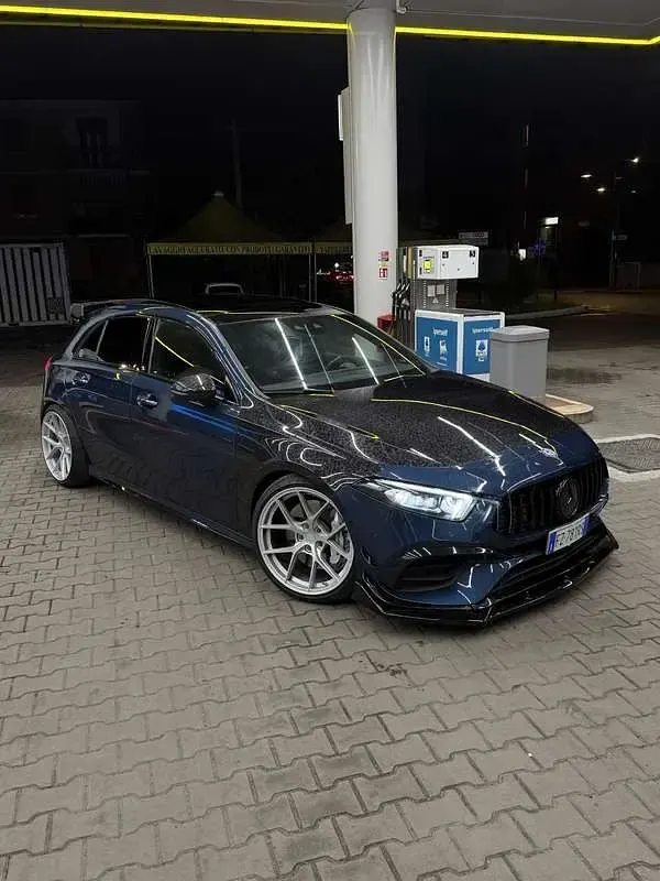 Usata Mercedes A35 AMG AMG 306 CV (225 kW) 2019 Blu Berlina