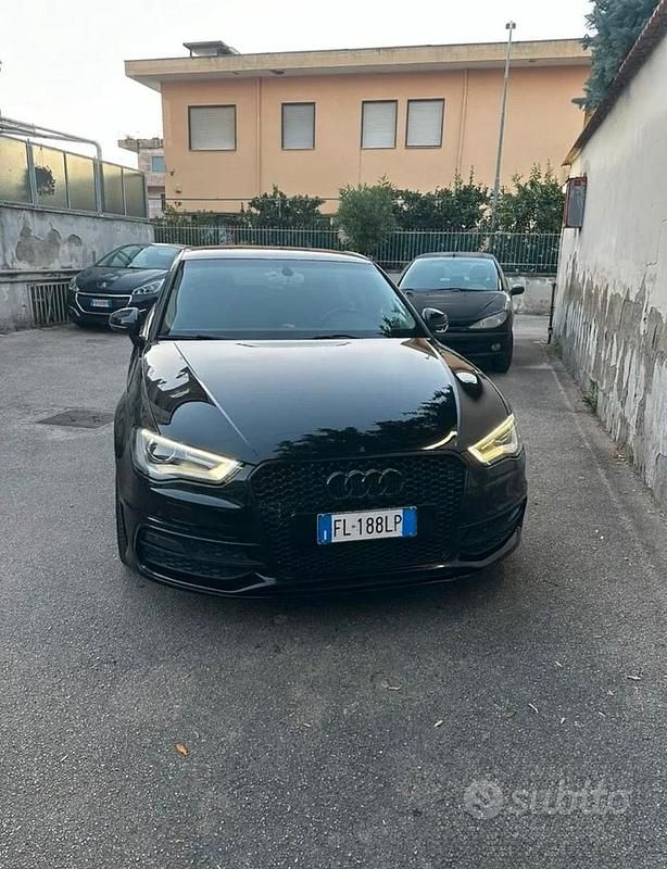 Usata Audi A3 150 CV (110 kW) 2015 Nero