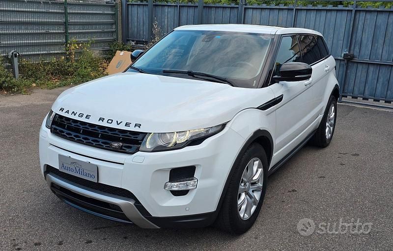 Usata Land Rover Range Rover evoque Dynamic 150 CV (110 kW) 2013 Bianco SUV