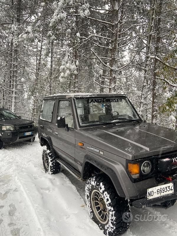 Usata Toyota Land Cruiser 1989 Grigio SUV