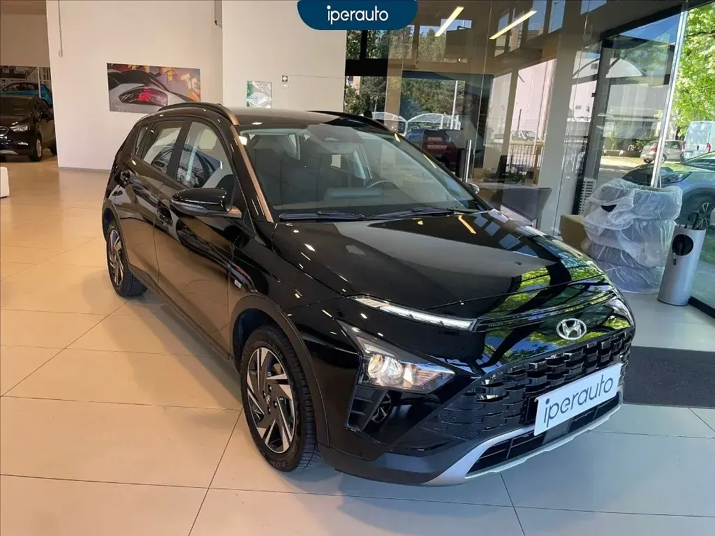 Usata Hyundai Bayon 101 CV (74 kW) 2022 Nera SUV