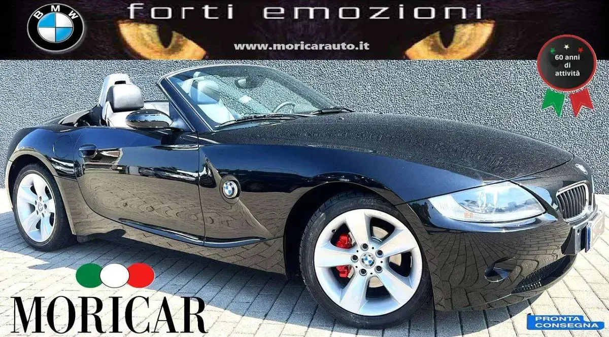 Usata BMW Z4 150 CV (110 kW) 2005 Nero Cabrio