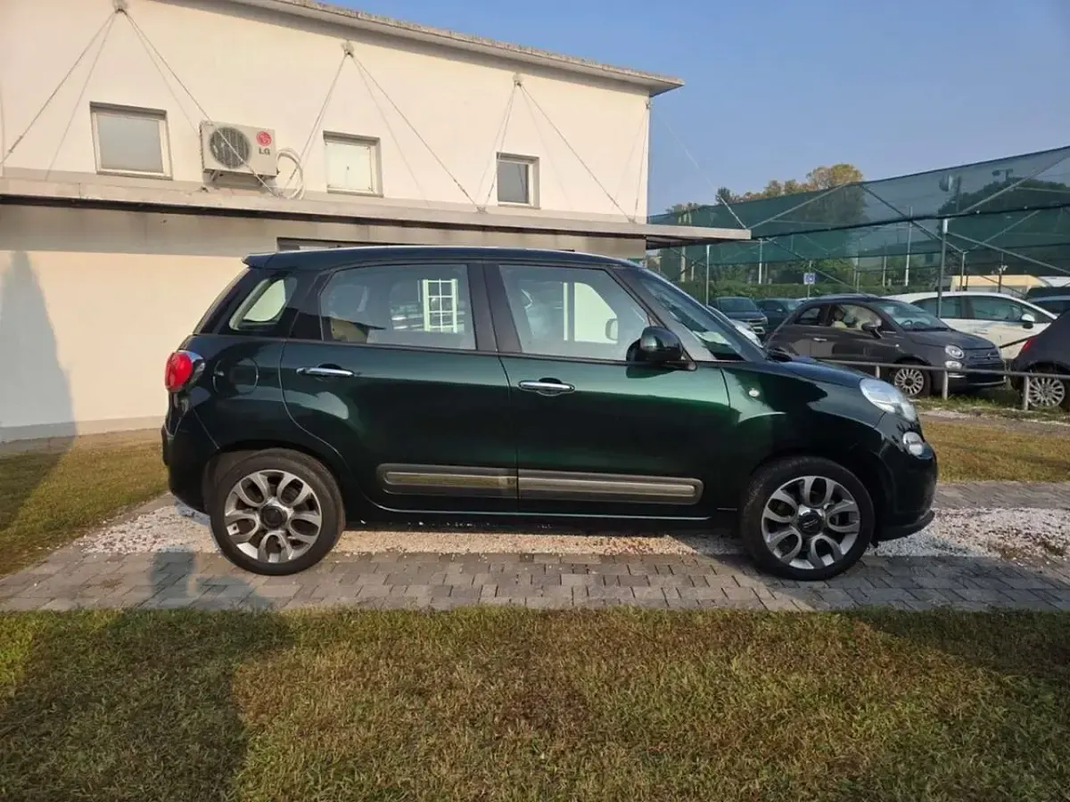 Usata Fiat 500L Lounge 95 CV (69 kW) 2015 Verde Monovolume