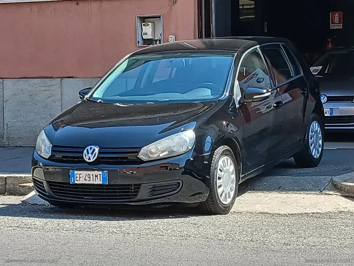 Usata VW Golf VI United 80 CV (58 kW) 2011 Nero Berlina
