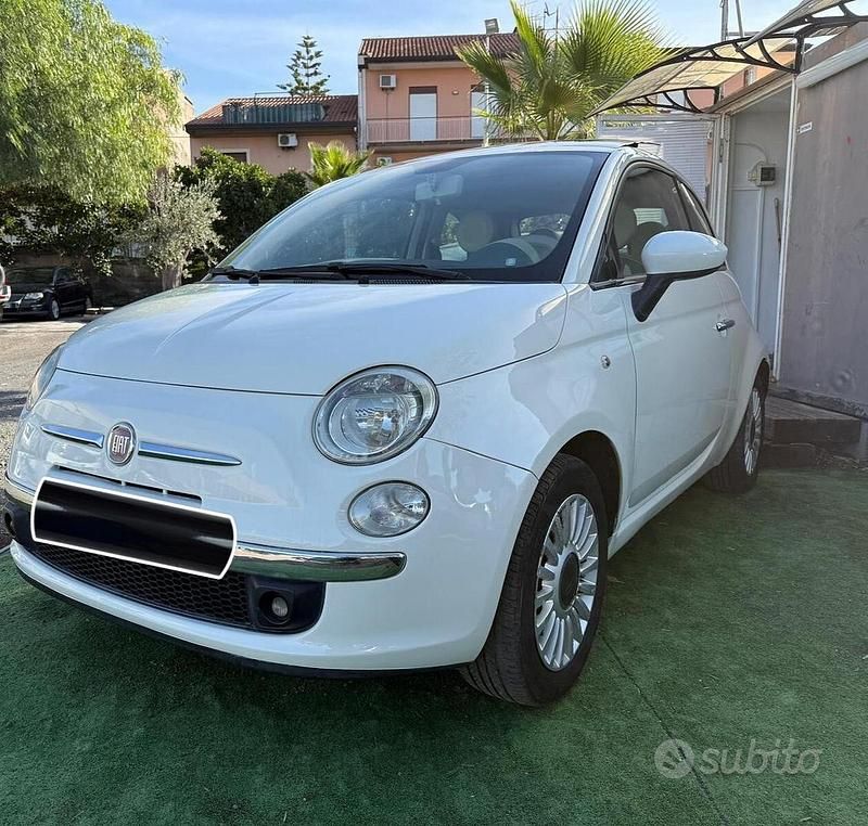 Usata Fiat 500 74 CV (54 kW) 2007 Bianco Berlina