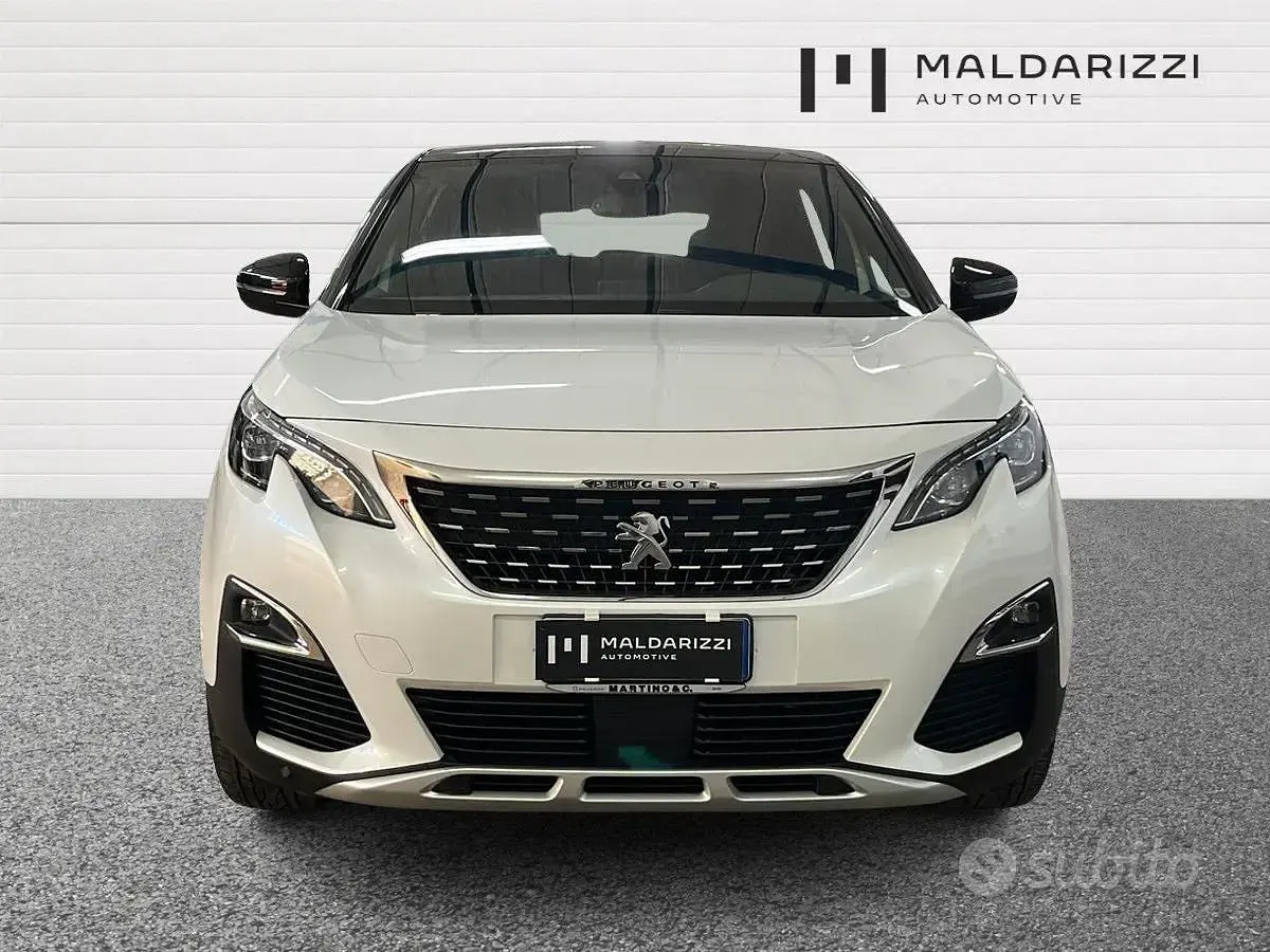 Usata Peugeot 3008 GT-line 131 CV (96 kW) 2018 Bianco SUV