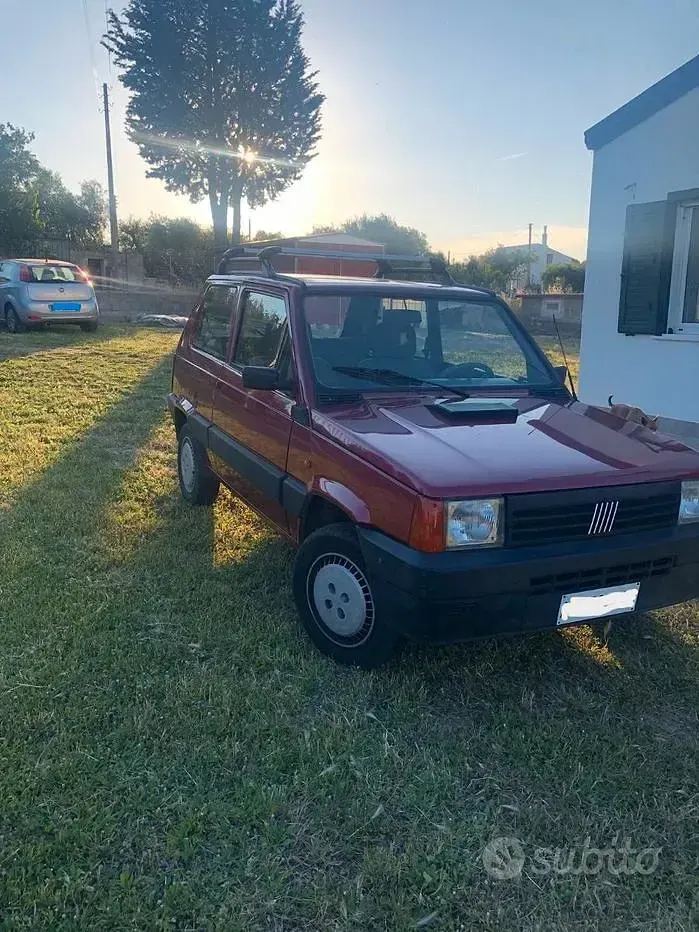 Usata Fiat Panda 39 CV (28 kW) 1998 Rosso Berlina