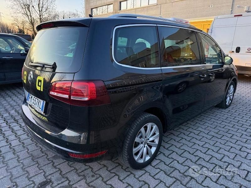 Usata VW Sharan Highline 150 CV (110 kW) 2018 Nero Monovolume