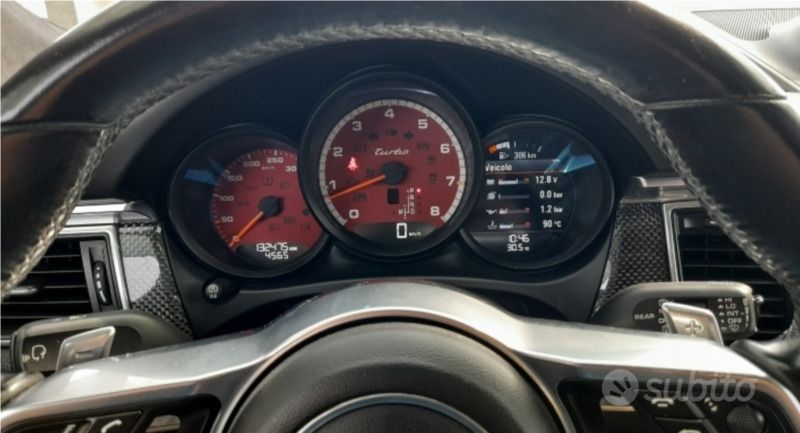 Usata Porsche Macan Turbo 400 CV (294 kW) 2016 Nero SUV
