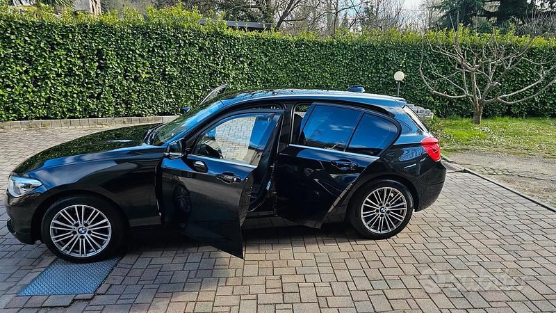 Usata BMW 116 2019 Nero Utilitaria