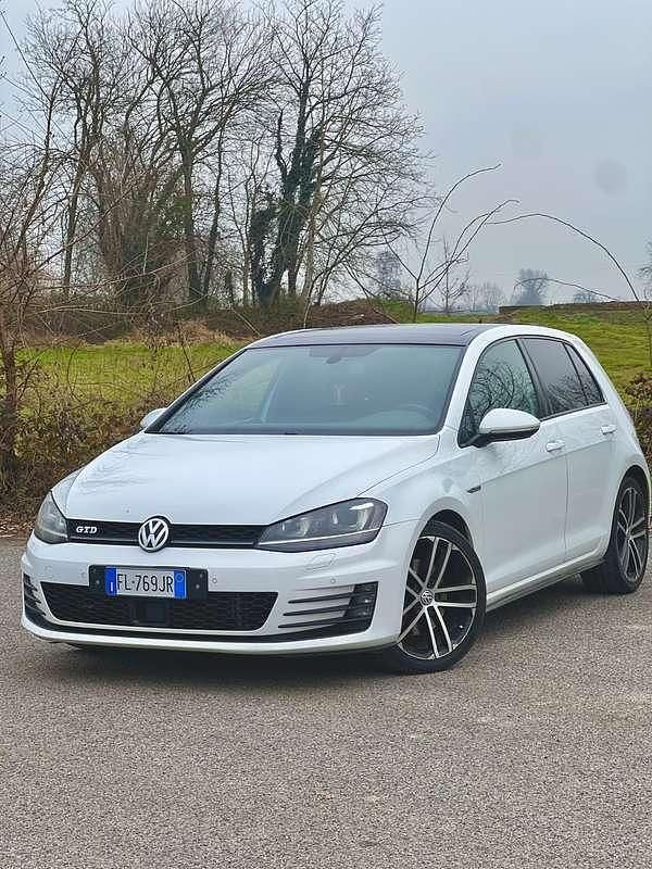 Usata VW Golf VII Sound 184 CV (135 kW) 2015 Bianco Berlina
