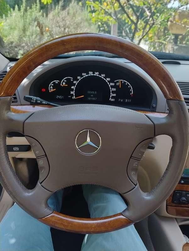 Usata Mercedes S320 224 CV (164 kW) 1999 Nero Berlina