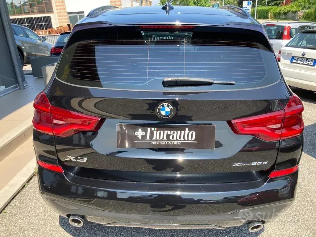 Usata BMW X3 M Sport 190 CV (139 kW) 2018 Nero SUV
