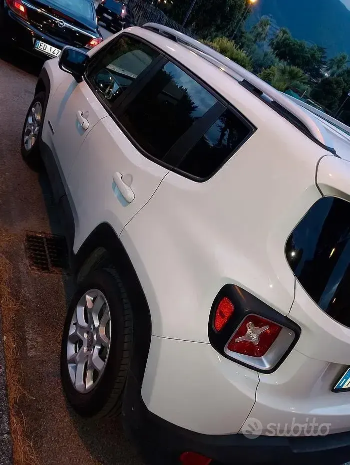 Usata Jeep Renegade 120 CV (88 kW) 2018 Bianco SUV