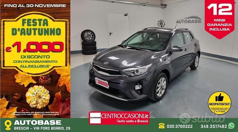 Grigio Usata 2019 Kia Stonic Style SUV | 12.900 € (Buon prezzo) - Immagine 1/3