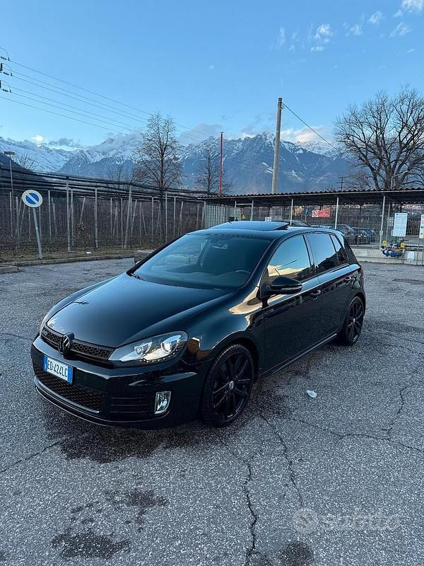 Usata VW Golf VI GTD 170 CV (125 kW) 2011 Nero Utilitaria