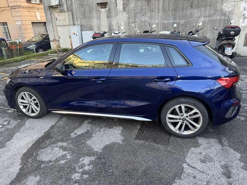 Usata Audi A3 S-Line 116 CV (85 kW) 2021 Blu/azzurro Berlina