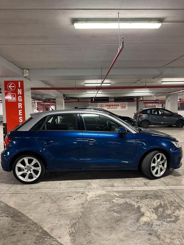 Usata Audi A1 2015 Blu Utilitaria