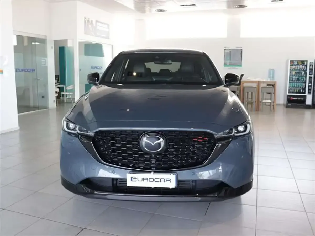 Usata Mazda CX-5 Homura-Line 150 CV (110 kW) 2022 Blu SUV